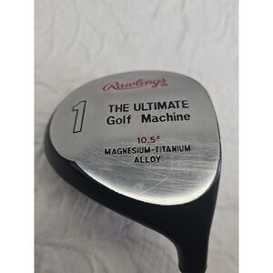 Rawlings Golf THE ULTIMATE GOLF MACHINE 1 Wood RH‎ 10.5° Stiff Low Torque. PO